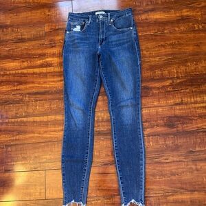 Good American Dark Blue Skinny Jeans